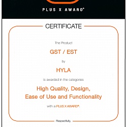 Certificate The Product GST / EST by HYLA