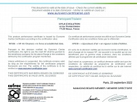 Сертификат Eurovent