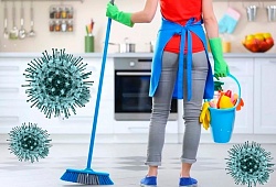 Вещи, которые вы должны очистить, чтобы предотвратить вспышку гриппа в домашних условиях