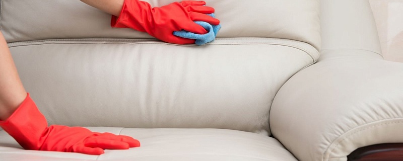 Как правильно почистить кожаный диван
